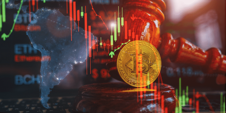 Latinoamérica BTC en caída y regulaciones.