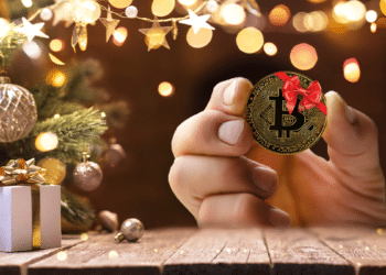 BTC de regalo en Navidad.