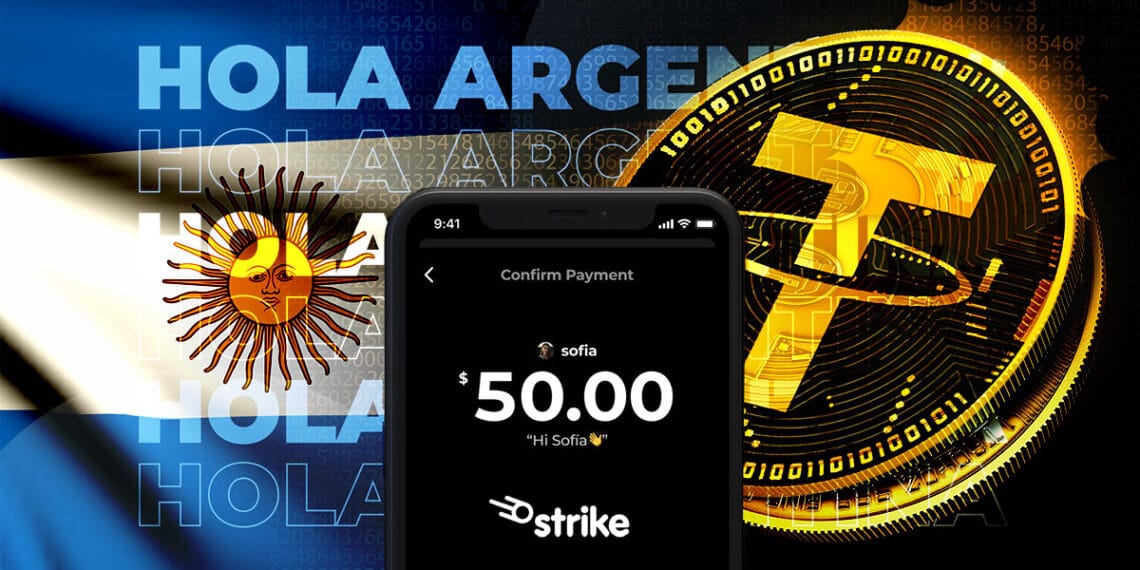 strike-tether-criptomonedas-argentina