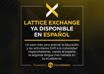 Pancarta promocional Lattice Exchange