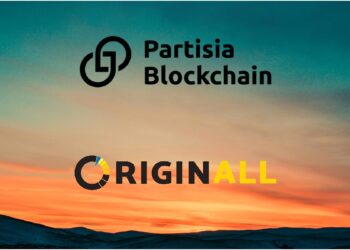 Logos de Partisia Blockchain y OriginAll