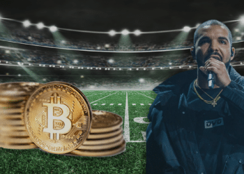 Empresas de la industria de Bitcoin dicen "presente" en el Super Bowl 2022 - Composición por CriptoNoticias. Fuente:   Igor Link / stock.adobe ; drake / wikipedia.