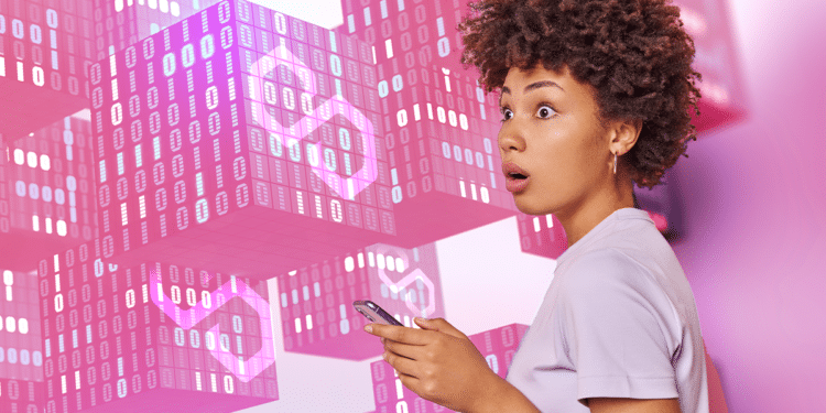 Polygon en blockchain.