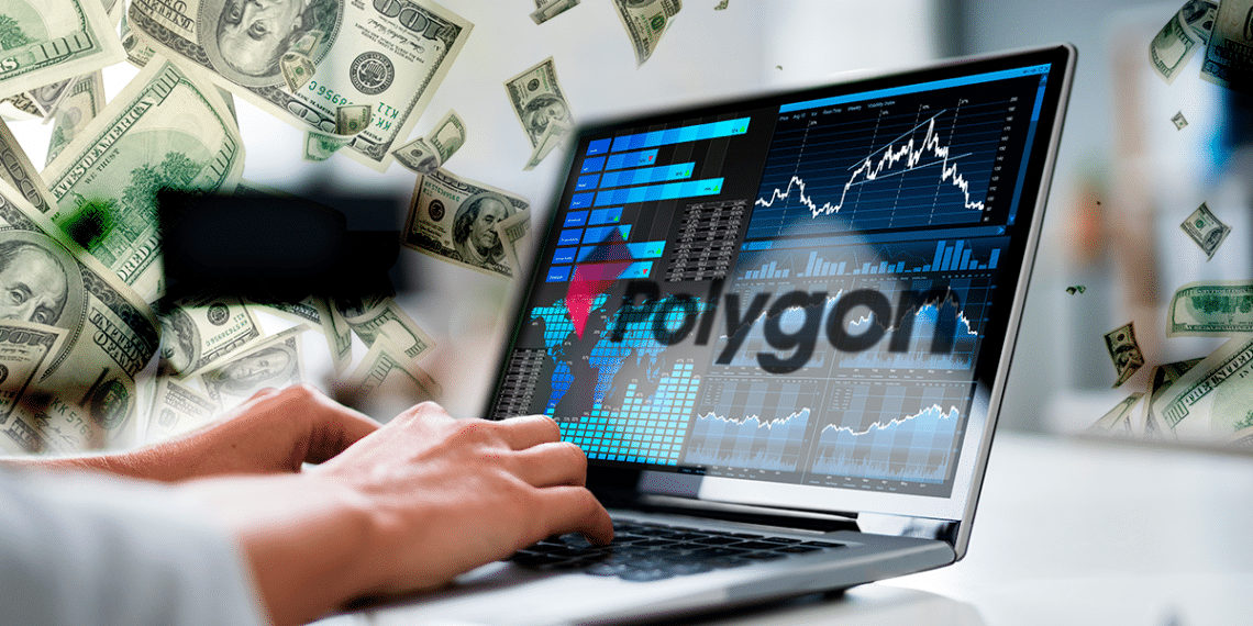 Polygon, inversionista, dinero.