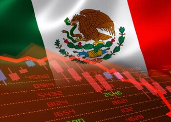 México tiene dos trimestres en números rojos, que se traduce en una recesión técnica. Fuente: ronniechua/ stock.adobe.com