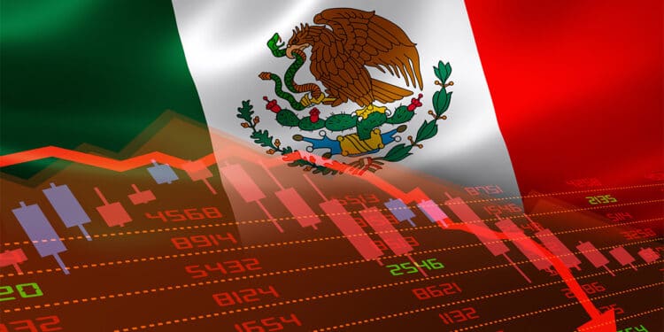 México tiene dos trimestres en números rojos, que se traduce en una recesión técnica. Fuente: ronniechua/ stock.adobe.com