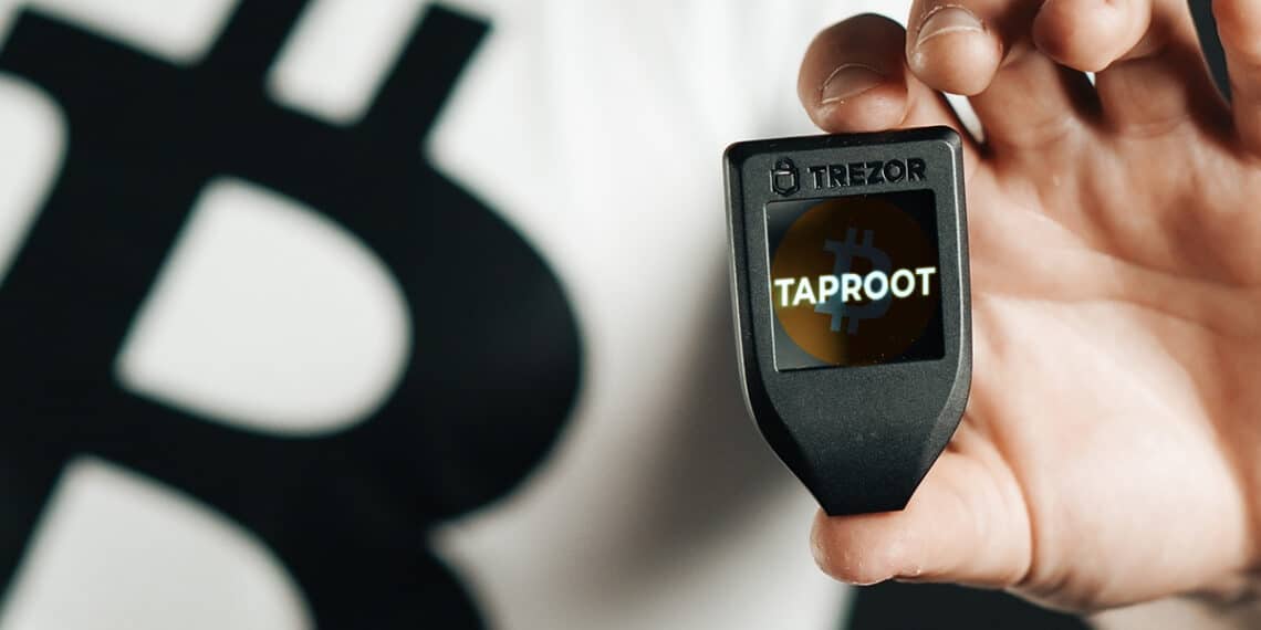 trezor-transacciones-taproot-bitcoin