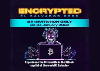 Pancarta promocional del evento Encrypted 2022