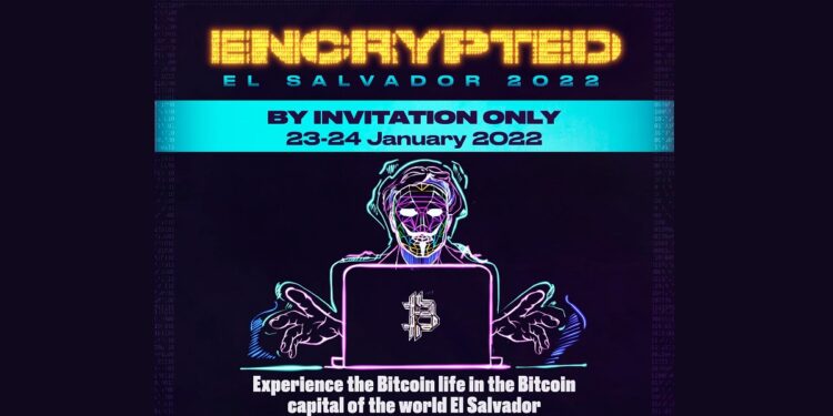 Pancarta promocional del evento Encrypted 2022