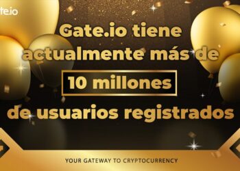 Panacarta promocional de Gate.io