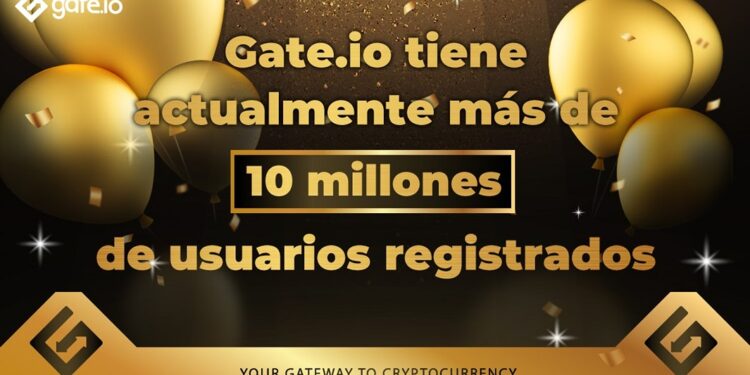 Panacarta promocional de Gate.io