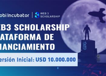 Pancarta promocional de Huobi Incubator
