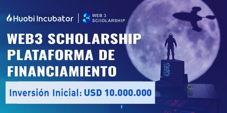 Pancarta promocional de Huobi Incubator