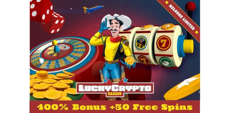 Pancarta promocional de LuckyCrypto Casino