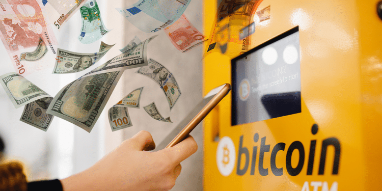 ATM BTC y dólar euro.