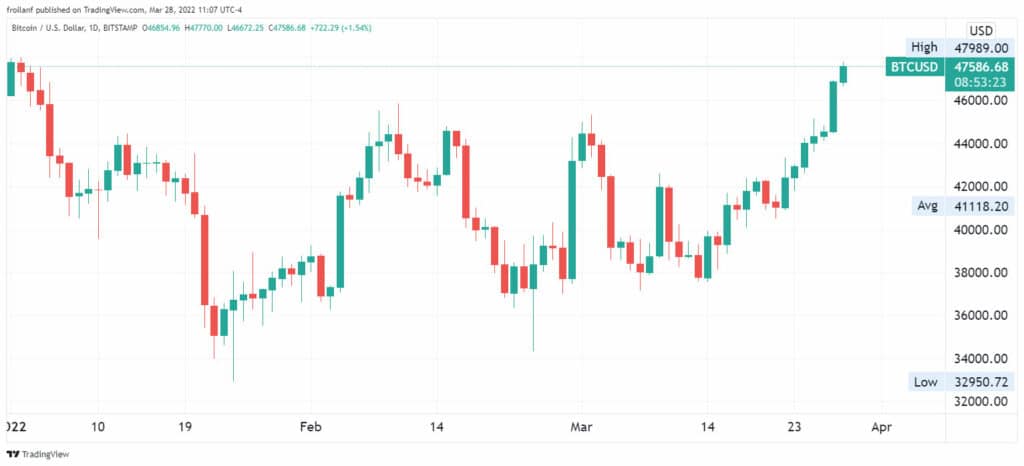 Bitcoin bull season is back