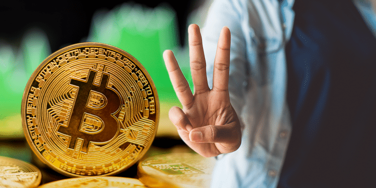 Tres signos de BTC alcista,