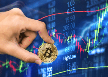 BTC y gráfico.
