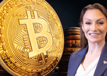 Nikki Fried comenzó a recaudar fondos con bitcoin para su campaña como candidata a gobernadora de Florida.  Fuente: fotofabrika / stock.adobe ; Nikki Fried / Wikipedia.