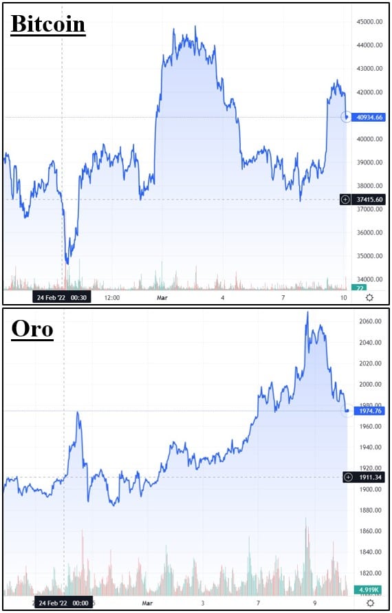 Will the war confirm the thesis of Bitcoin as digital gold?