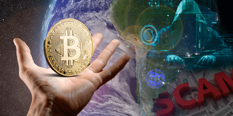 Latinoamérica, estafas, FMI y BTC.