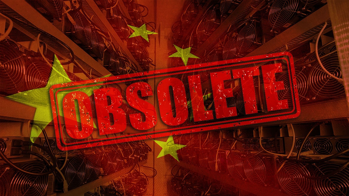 China sigue con su mazo y pone el sello de obsoleta a la minería de bitcoin