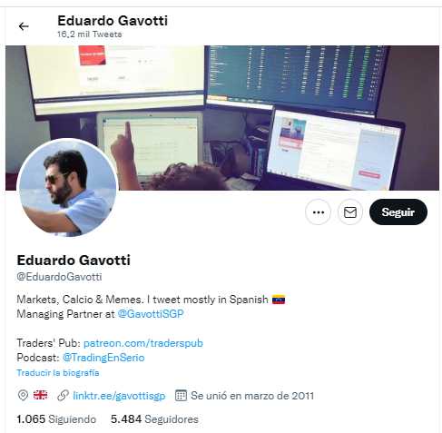 5 traders you should follow on Twitter to learn about bitcoin in Spanish