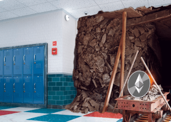 Ethereum, minería en escuela.