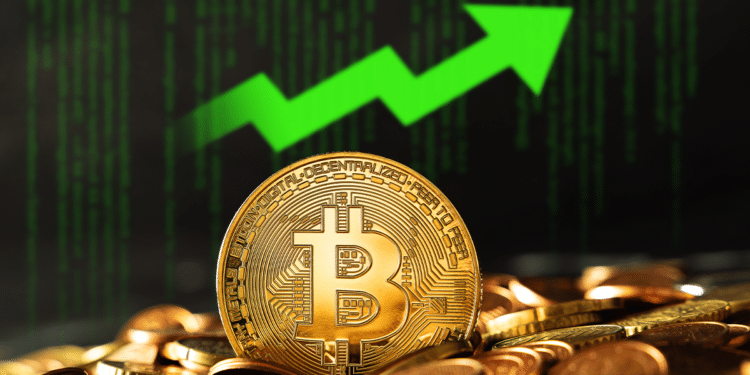 Precio alcista de BTC.