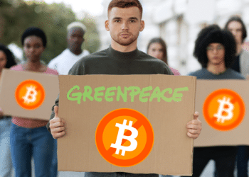 Protesta Greenpeace anti BTC.