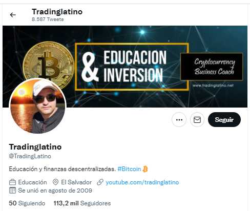 5 traders you should follow on Twitter to learn about bitcoin in Spanish