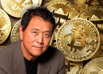 El autor de «Padre Rico, Padre Pobre» comprará más BTC si baja a USD 20.000.  Composición por CriptoNoticias. Fuentes: jd photodesign / stock.adobe ; Kiyosaki / toolshero.es.