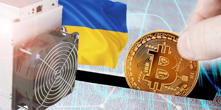 Donación de hashrate a Ucrania.