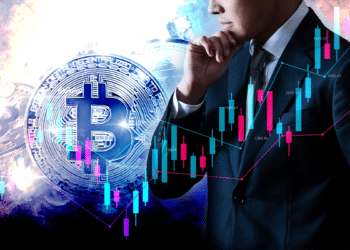 Inversionista pensando y BTC.