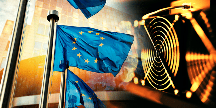 Minería de BTC en Europa.