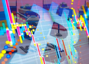 La volatilidad de bitcoin es algo que los inversionistas aprovechan para operar. Composición por CriptoNoticias. Sodel Vladyslav/ stock.adobe.com; guteksk7/ stock.adobe.com
