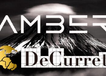 Logos de Amber Group y DeCurret