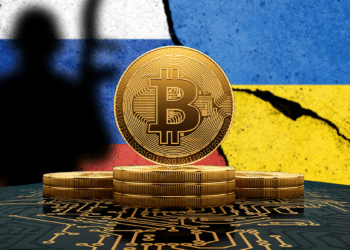 Bitcoin es una herramienta y una bandera de la resistencia en medio de la lucha de poderes. Composición por CriptoNoticias. Fuente: Tomas Ragina ; iaremenko / adobe.stock.