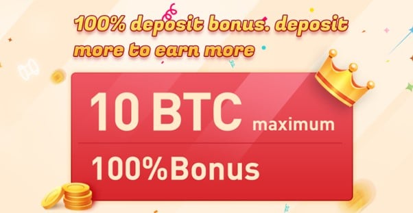 Bexplus 100% Deposit Bonus Promo Banner