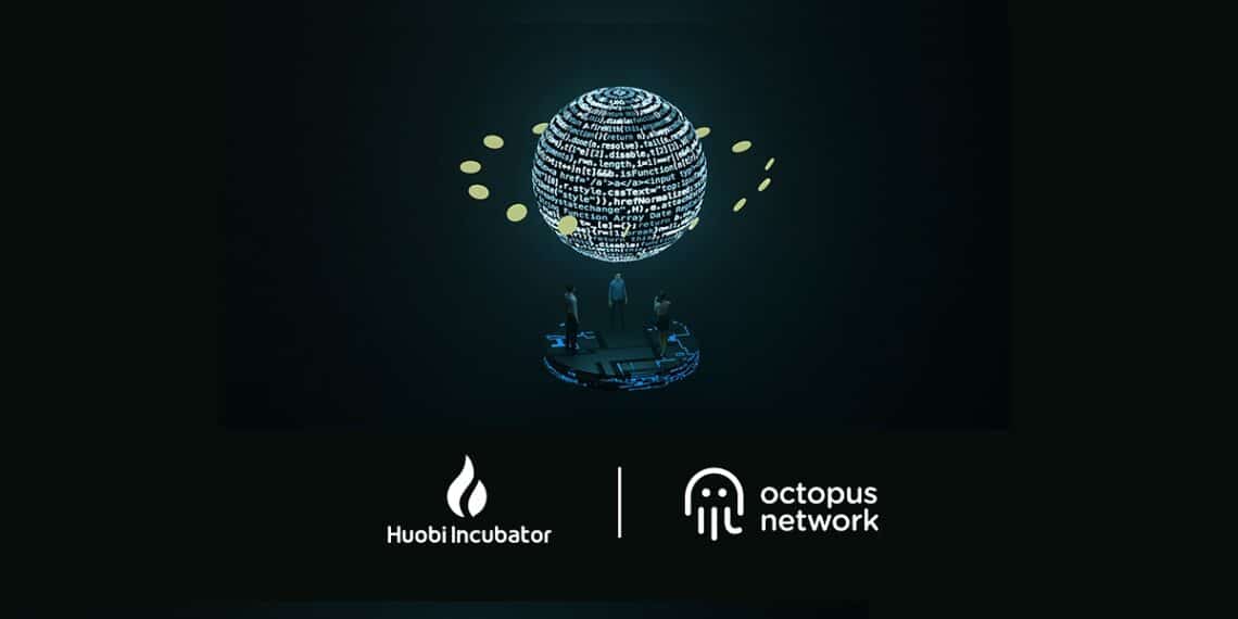 Logos de Huobi Incubator y Octupus Accelerator