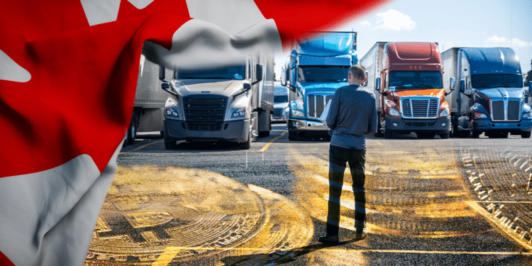 Camiones de Canadá y BTC.