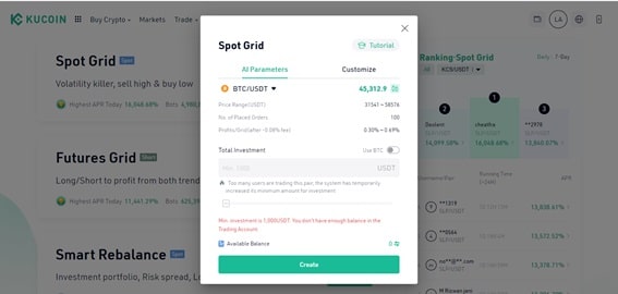 estrategia-spot-grid-bot-trading-kucoin