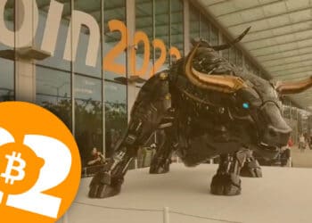 Entrada a la Bitcoin Conference 2022 en Miami