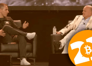 Mike Novogratz y Anthony Pompliano en Bitcoin Conference 22.