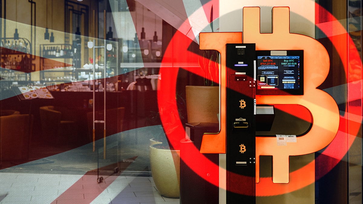 Cajeros de bitcoin ahora son ilegales en Reino Unido