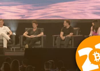 Panel de discusión sobre Bitcoin como la banca del futuro en la Bitcoin Conference Miami 2022.