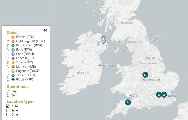 Bitcoin ATMs are now illegal in the UK