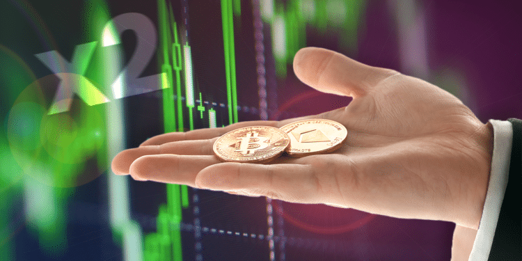 Precio de ETH y BTC se duplicaría.