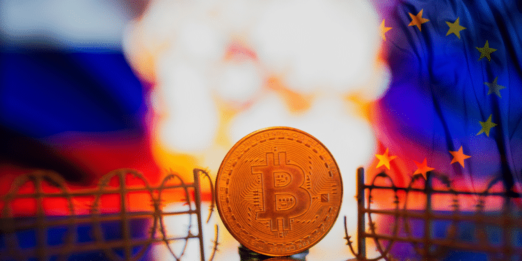 Unión Europa impone cerco en el uso de bitcoin a Rusia.