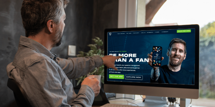 Messi y socios.com.